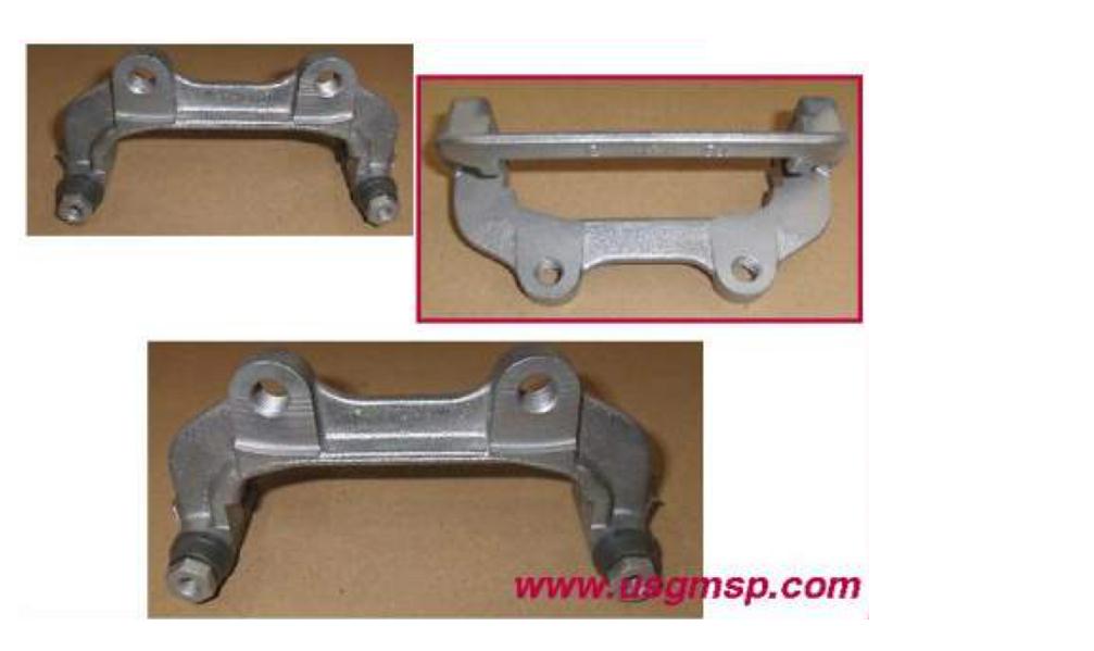 Caliper Bracket Set: Corvette 85-87 Front GM Pr (used)